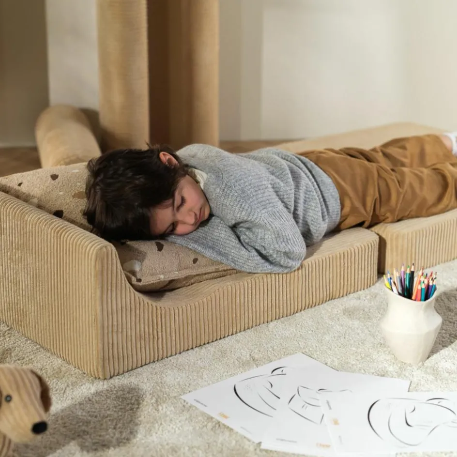 Chauffeuse Flipster Brown Sugar velours côtelé|Wigiwama New