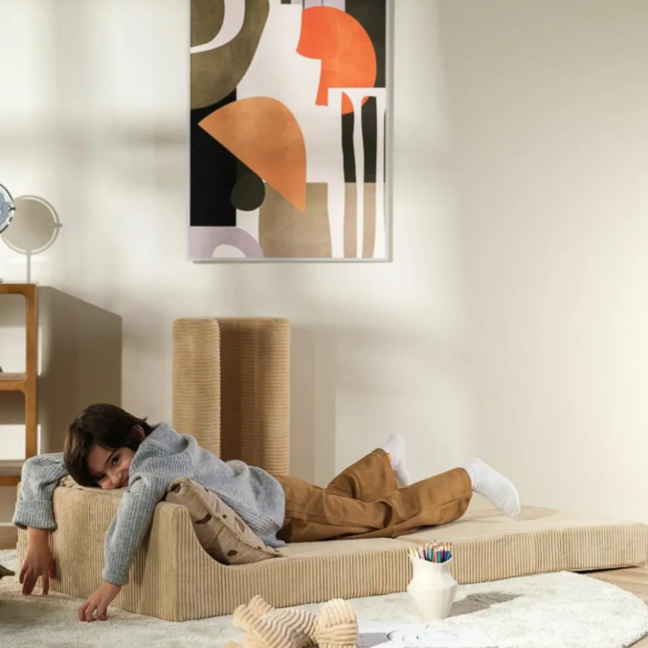 Chauffeuse Flipster Brown Sugar velours côtelé|Wigiwama New