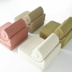 Chauffeuse Flipster Cream White molletonné|Wigiwama Outlet