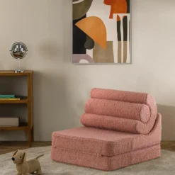 Chauffeuse Flipster Guava Pink molletonné|Wigiwama Clearance