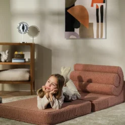 Chauffeuse Flipster Guava Pink molletonné|Wigiwama Clearance