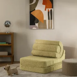 Online Wigiwama Chauffeuse Flipster Matcha molletonné