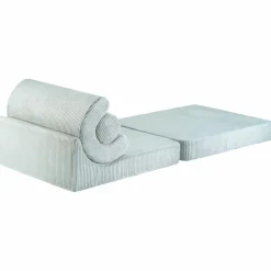 Sale Wigiwama Chauffeuse Flipster Peppermint Green velours côtelé