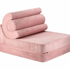 Chauffeuse Flipster Pink Mouse velours côtelé|Wigiwama Best