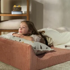 Chauffeuse Flipster Pink Mouse velours côtelé|Wigiwama Best