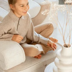 Online Wigiwama Chauffeuse Marshmallow velours côtelé