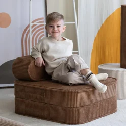 Clearance Wigiwama Chauffeuse Toffee velours côtelé