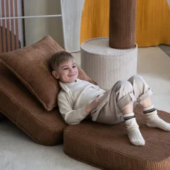 Clearance Wigiwama Chauffeuse Toffee velours côtelé