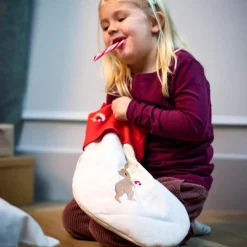 Chaussette de Noël brodée Wonderful Winter Lièvre|Filibabba New