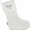 Chaussettes de Noël Gaze Ecru (personnalisable)|Atelier Wagram Discount