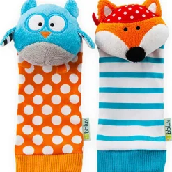 Chaussettes d'éveil Duö hibou et renard|BBLUV Online