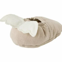 Chaussons avec ailes d'ange biscuit (0-6 mois)|BB & Co