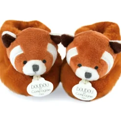 Sale Doudou et Compagnie Chaussons bébé Panda roux (0-6 mois)