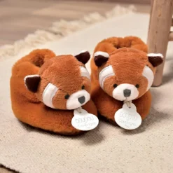 Sale Doudou et Compagnie Chaussons bébé Panda roux (0-6 mois)