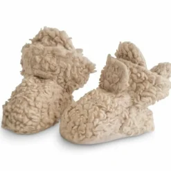 Chaussons Cozy Oatmeal (3-6 mois)|Mushie