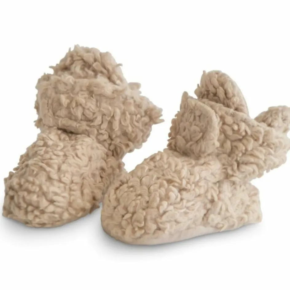 Chaussons Cozy Oatmeal (3-6 mois)|Mushie
