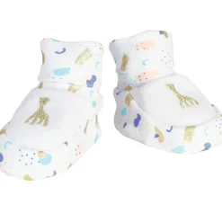 Discount Trois Kilos Sept Chaussons édition limitée Sophie la girafe rose (0-1 mois)