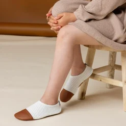 Discount Les Pas Petits Chaussons Les Petits Velours Ivoire (pointures 18-20)