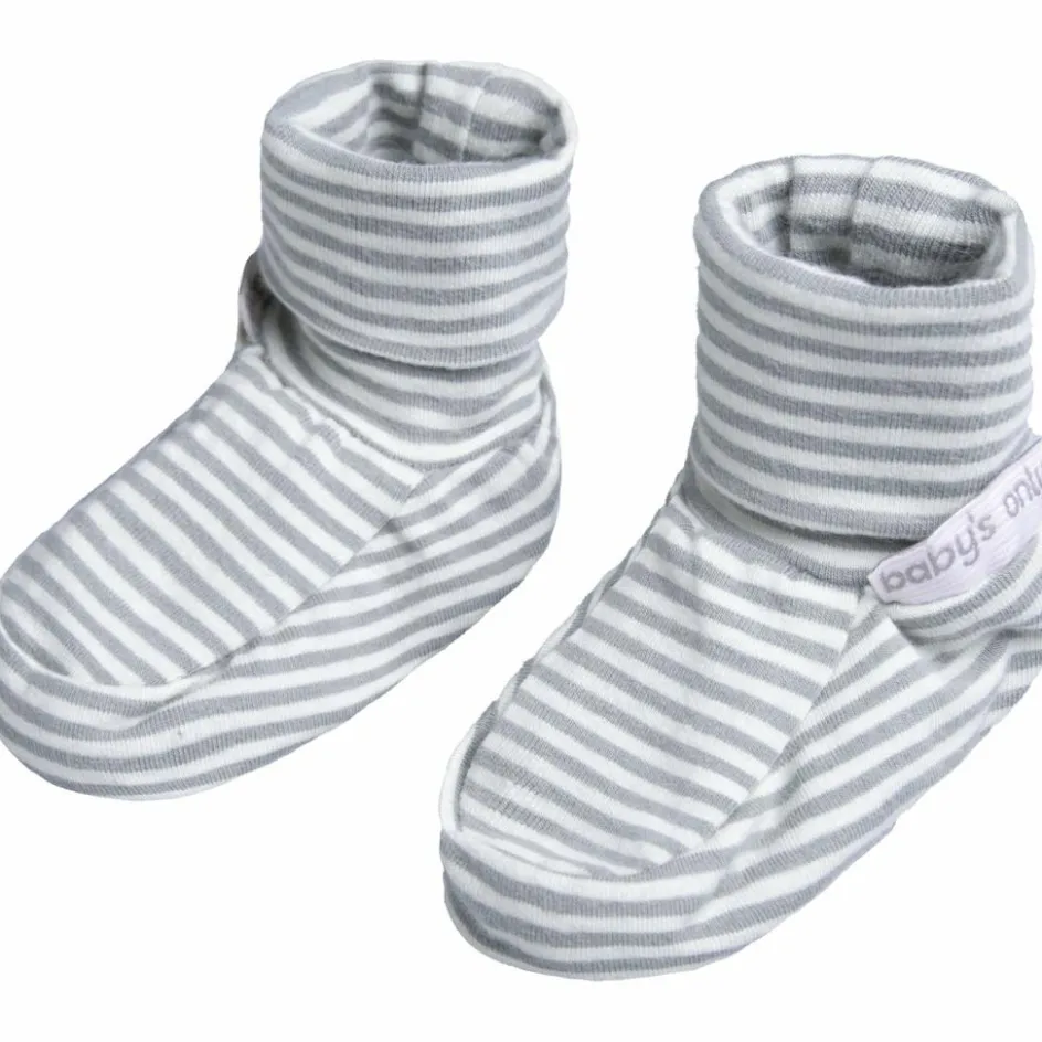Online Baby's Only Chaussons Stripe Nordic Blue (3-6 mois)
