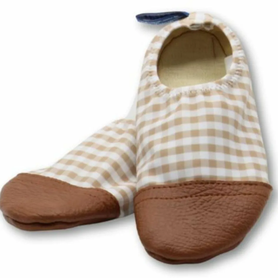 Hot Les Pas Petits Chaussons tout-terrain Les Petits Vichys (pointures 24-26)