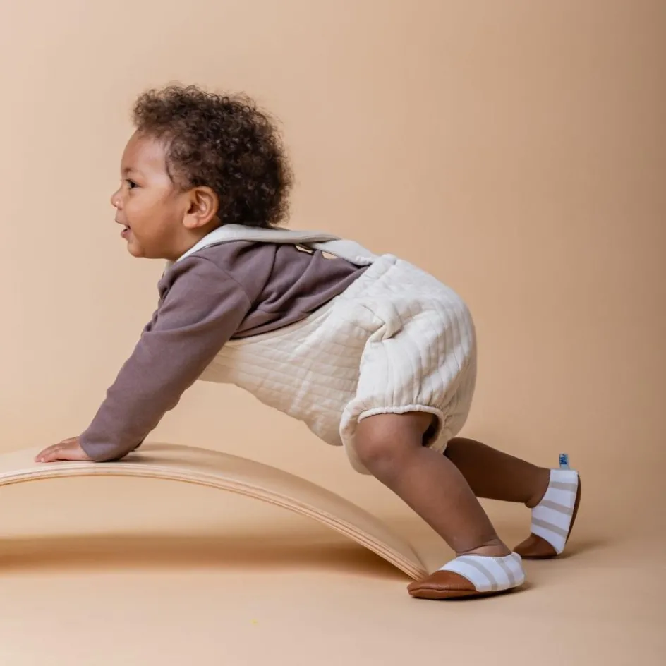 Chaussons tout-terrain Les Petits Marins Camel (pointures 18-20)|Les Pas Petits Outlet