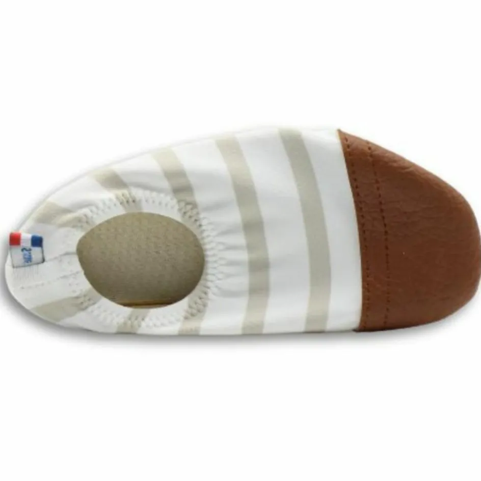 Chaussons tout-terrain Les Petits Marins Camel (pointures 18-20)|Les Pas Petits Outlet