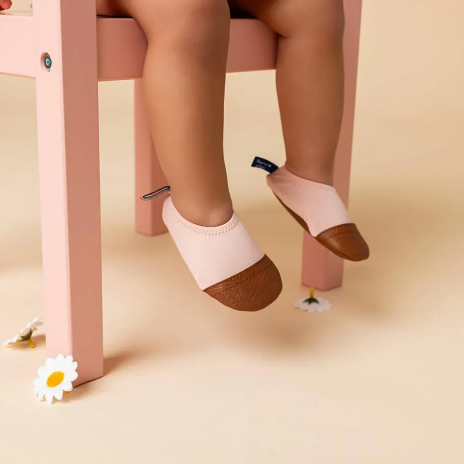 Online Les Pas Petits Chaussons tout-terrain Les Petits Roses (pointures 21-23)