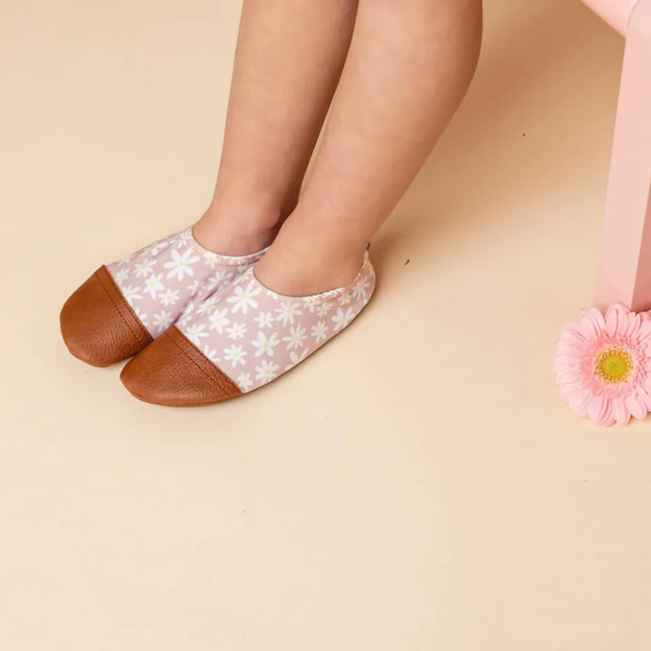 Hot Les Pas Petits Chaussons tout-terrain Les Petits Marguerites (pointures 18-20)