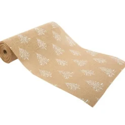 Chemin de table Noël sapin enneigé|Arty Fêtes Factory Outlet