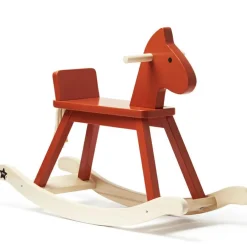 Cheval à bascule rouge orangé Carl Larsson|Kid's Concept