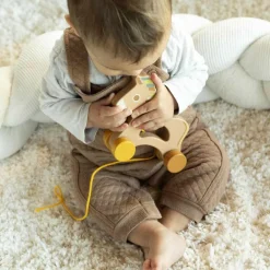 Trois Kilos Sept Cheval en bois à tirer