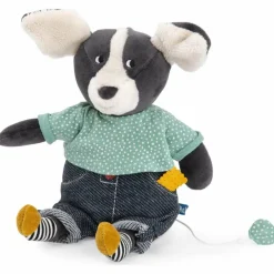 Clearance Moulin Roty Chien Puce musical Puce et Pilou (27 cm)