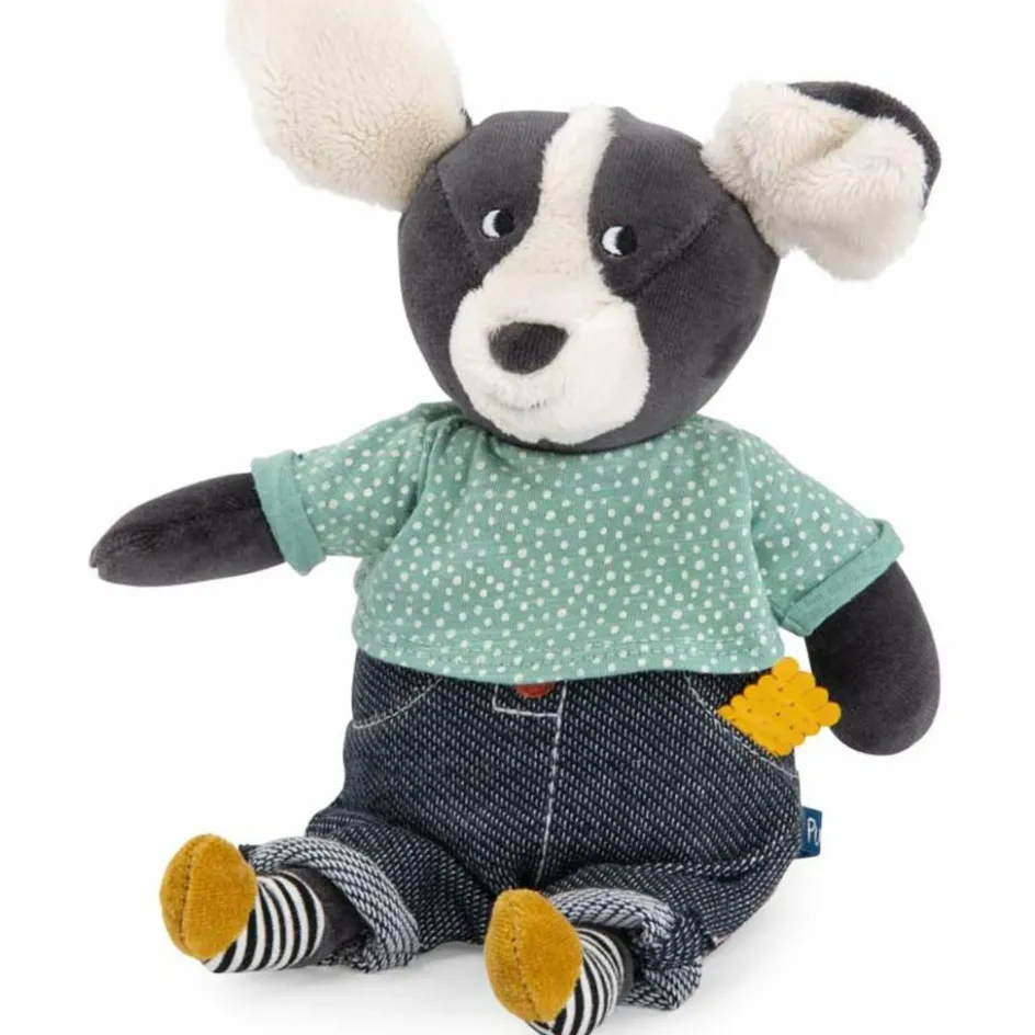 Clearance Moulin Roty Chien Puce musical Puce et Pilou (27 cm)