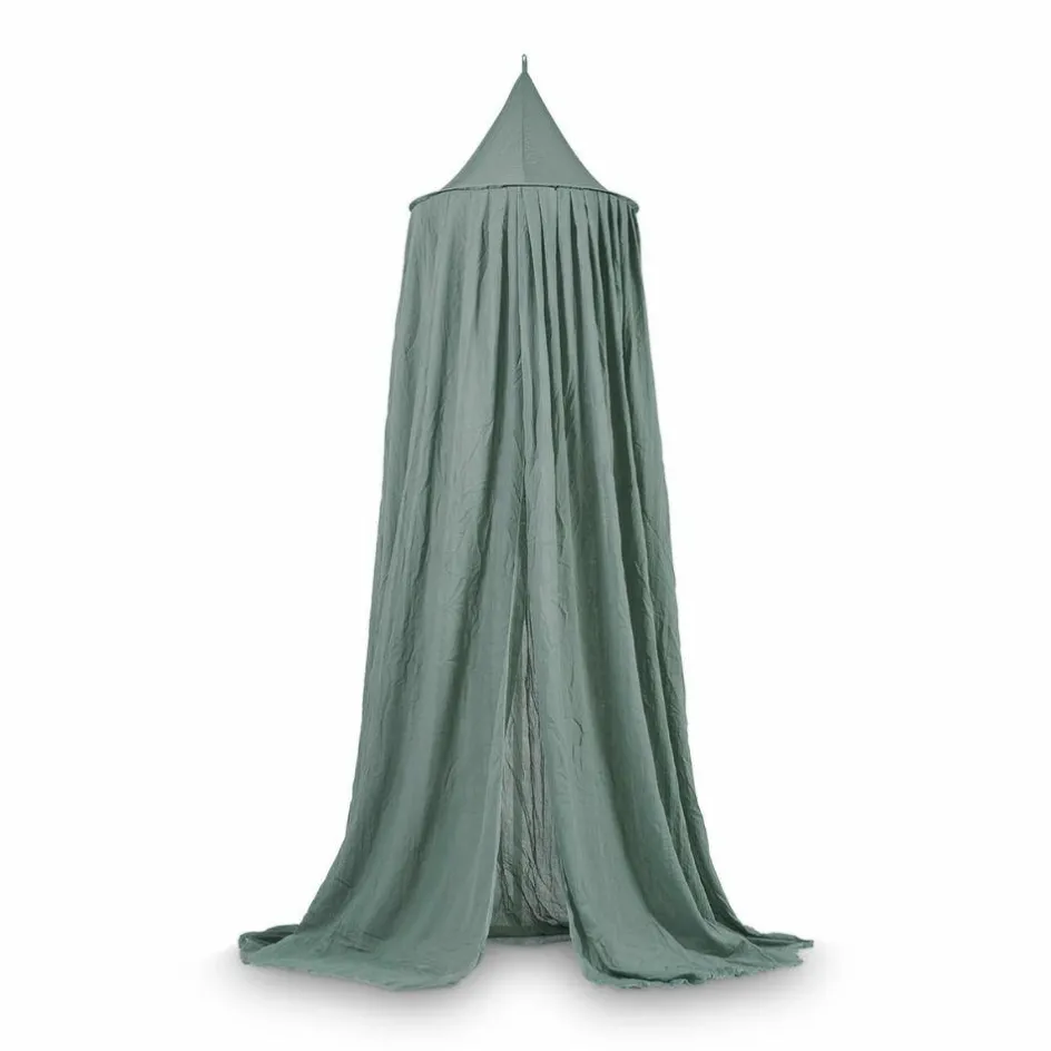 Hot Jollein Ciel de lit Ash green vert (245 cm)