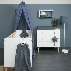 Hot Baby's Only Ciel de lit vintage blue (200 cm)