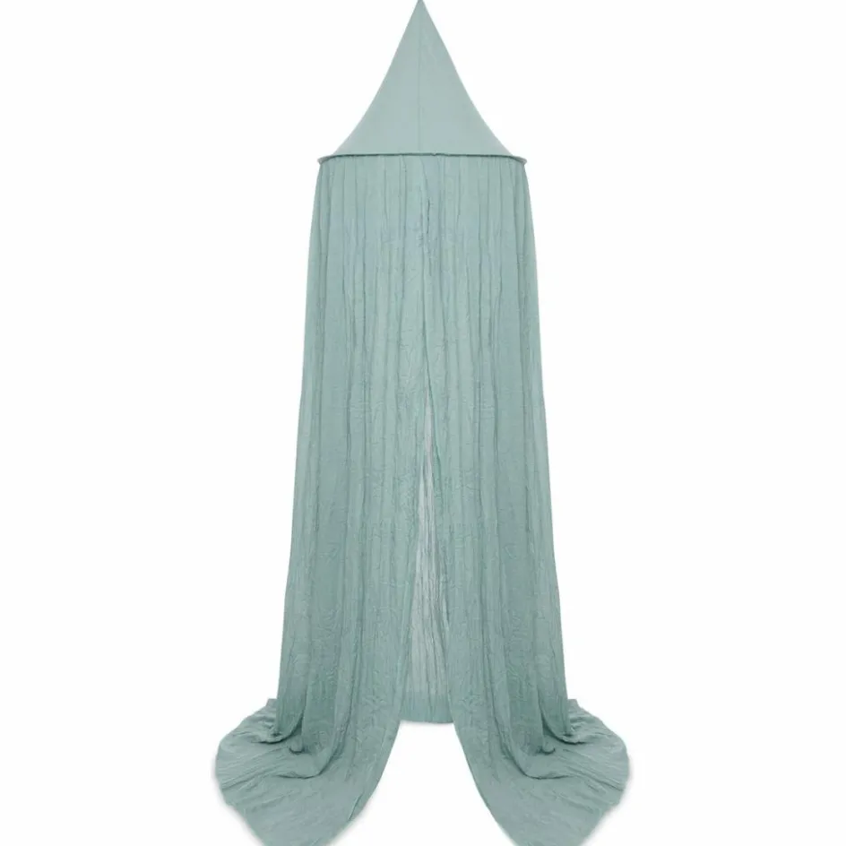 Hot Jollein Ciel de lit vintage Sea Green (245 cm)