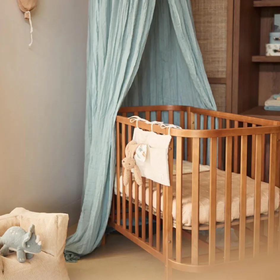 Hot Jollein Ciel de lit vintage Sea Green (245 cm)