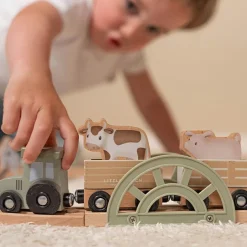 Circuit de train en bois Little Farm|Little Dutch Online