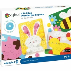 Discount Oxybul Clic'Educ premier jeu de pions
