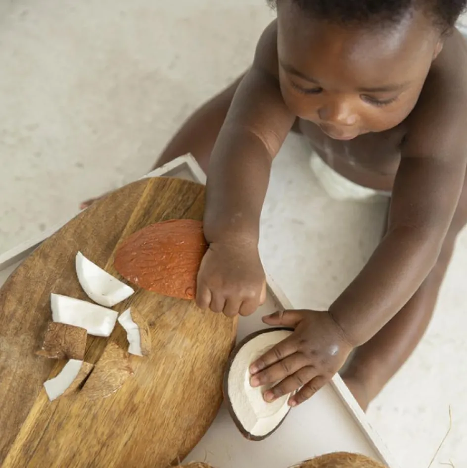 Coco la noix de coco en latex d'hévéa|Oli & Carol