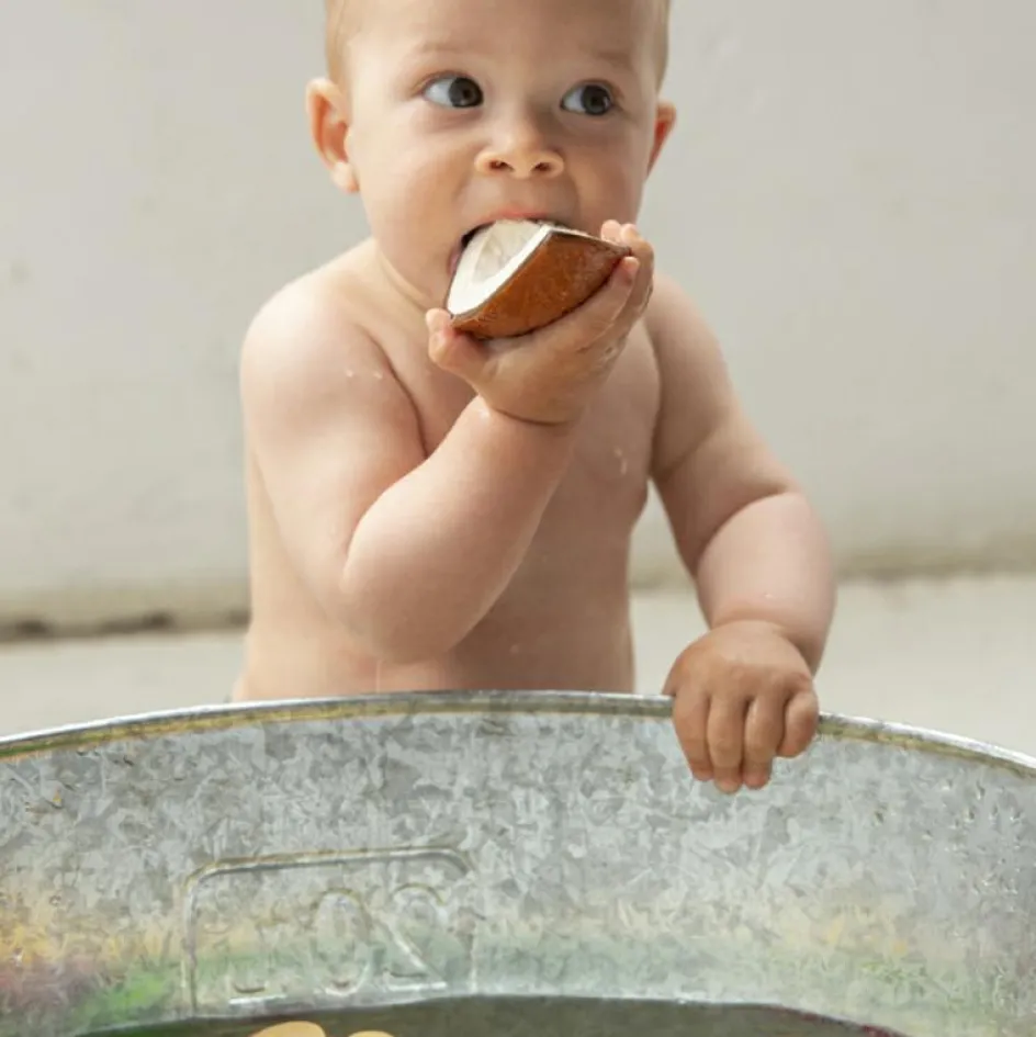 Coco la noix de coco en latex d'hévéa|Oli & Carol