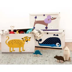 Coffre à jouets Léopard|3 sprouts Hot