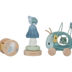 Hot Little Dutch Coffret 3 jeux d'éveil en bois FSC Forest Friends