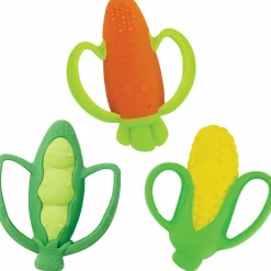 Coffret anneaux de dentition silicone Légumes|Infantino Hot