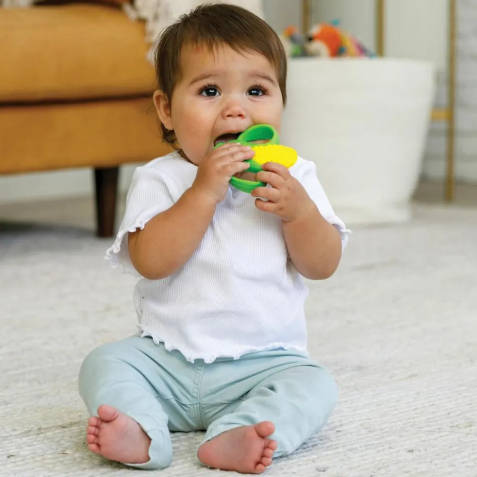 Coffret anneaux de dentition silicone Légumes|Infantino Hot