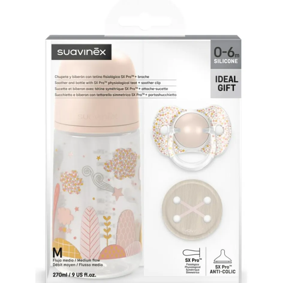 Sale Suavinex Coffret cadeau de naissance Dreams rose (3 pièces)