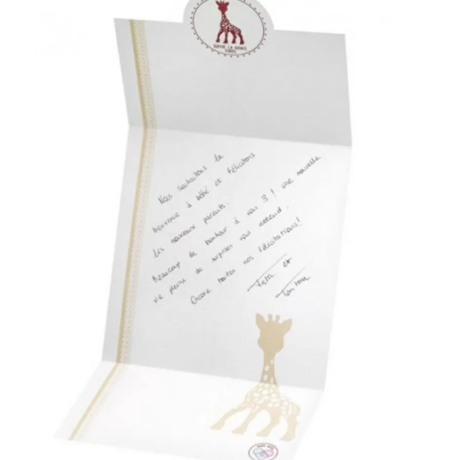 Sophie la girafe Coffret cadeau hochet coeur Sophiesticated