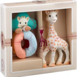 Hot Sophie la girafe Coffret cadeau Sophiesticated 2 hochets