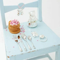 New Zilverstad Coffret couverts Ours avec coeur personnalisable (4 pièces)