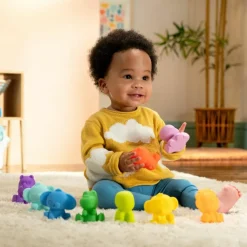 Coffret Cube et animaux (18 pièces)|Bright Starts Clearance